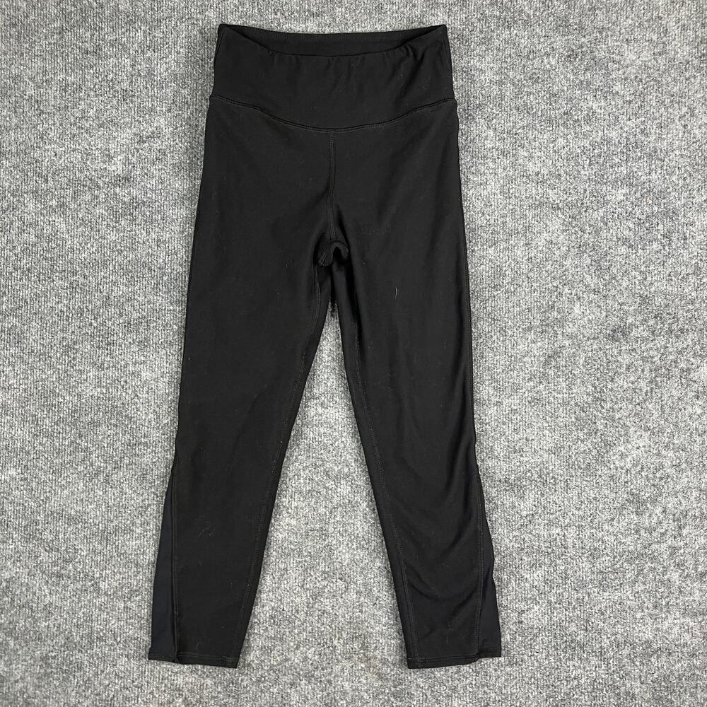 EVCR Leggings Womens Small Black High Rise‎ Stretch Athletic Workout Pants